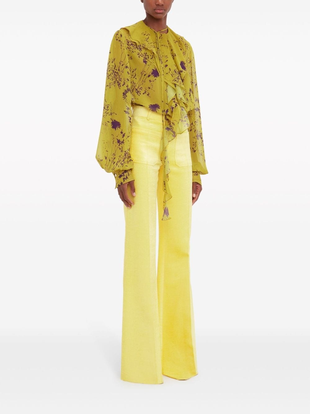 Romantic floral-print blouse - 3