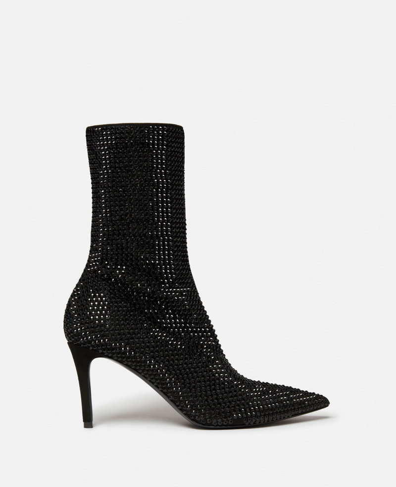 Stella Iconic Crystal Heeled Ankle Boots 1