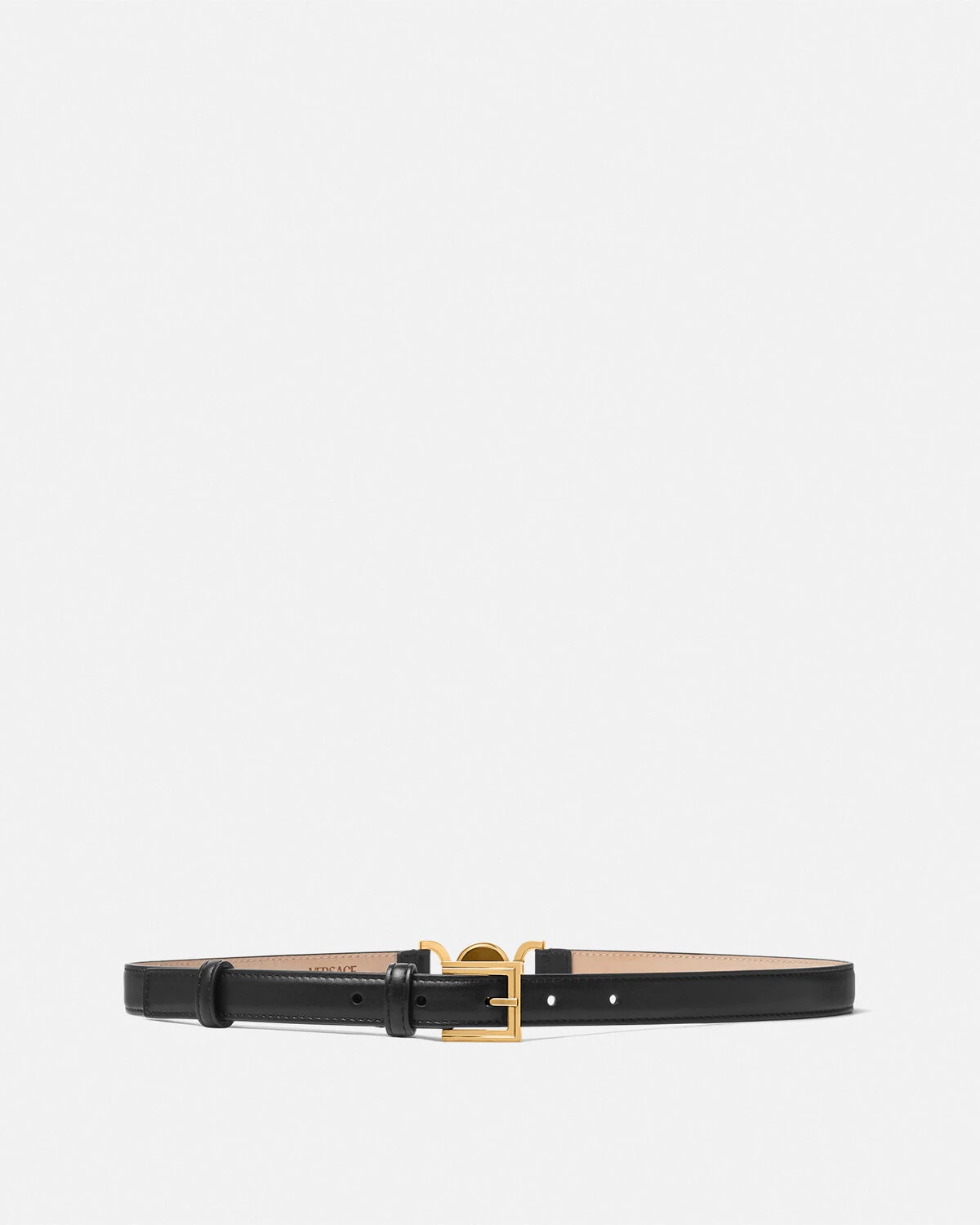 Medusa '95 Thin Leather Belt - 1