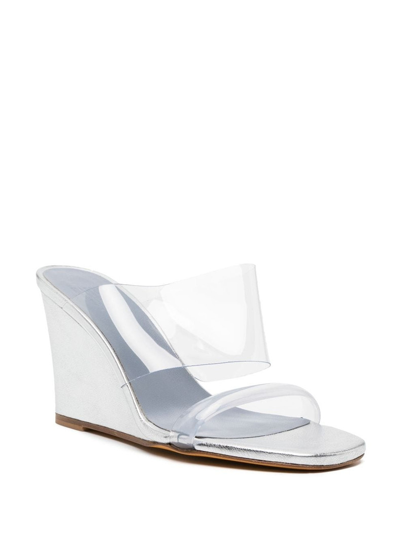 MARYAM NASSIR ZADEH Olympia 80mm wedge sandals outlook