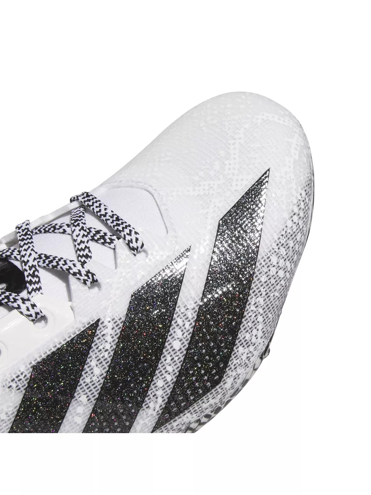 Adizero Electric Exotic Speed "Ftwr White/Core Black" Men's Football Cleat - 3