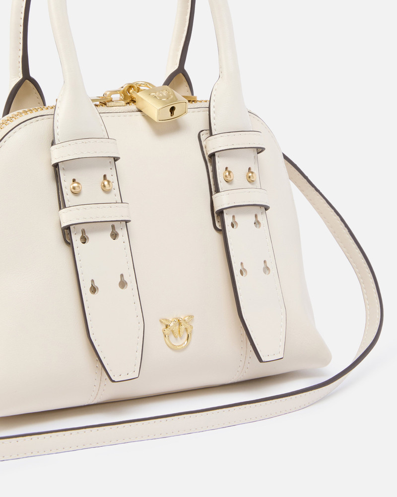 LEATHER MINI ESCAPE BAG BOWLING BAG 3