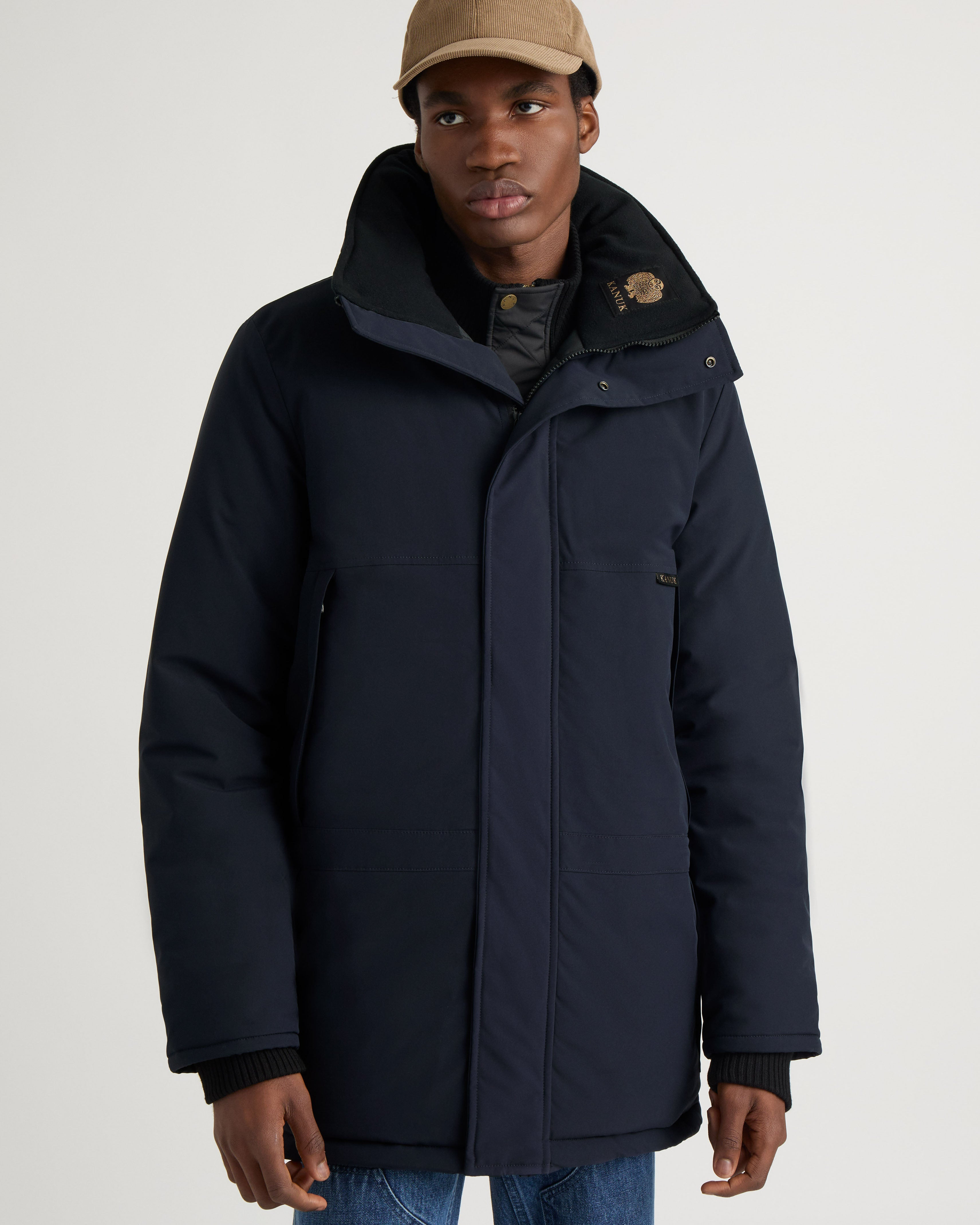 Patrouilleur Stand Collar Parka - 3