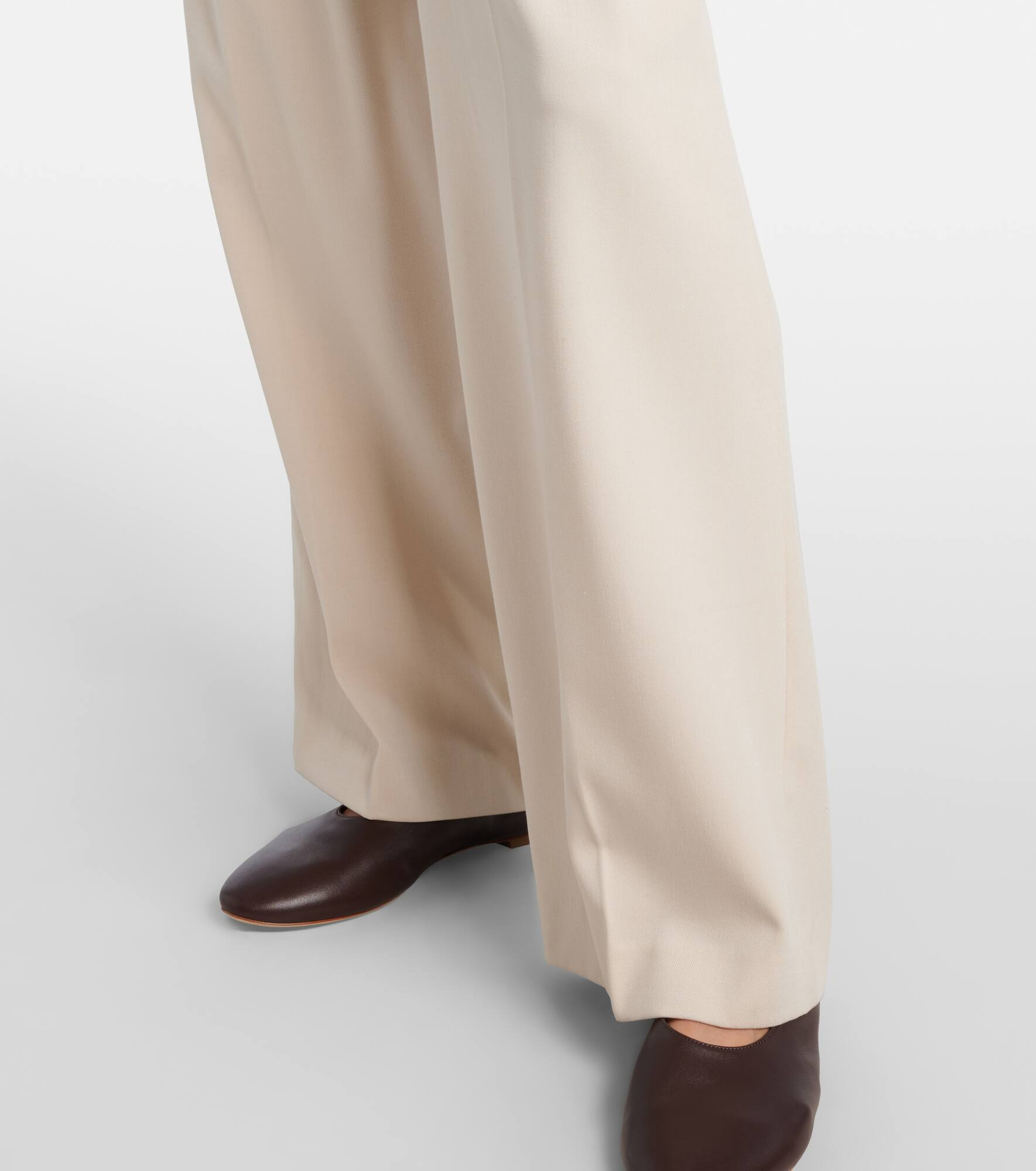 High-rise wide-leg pants - 5