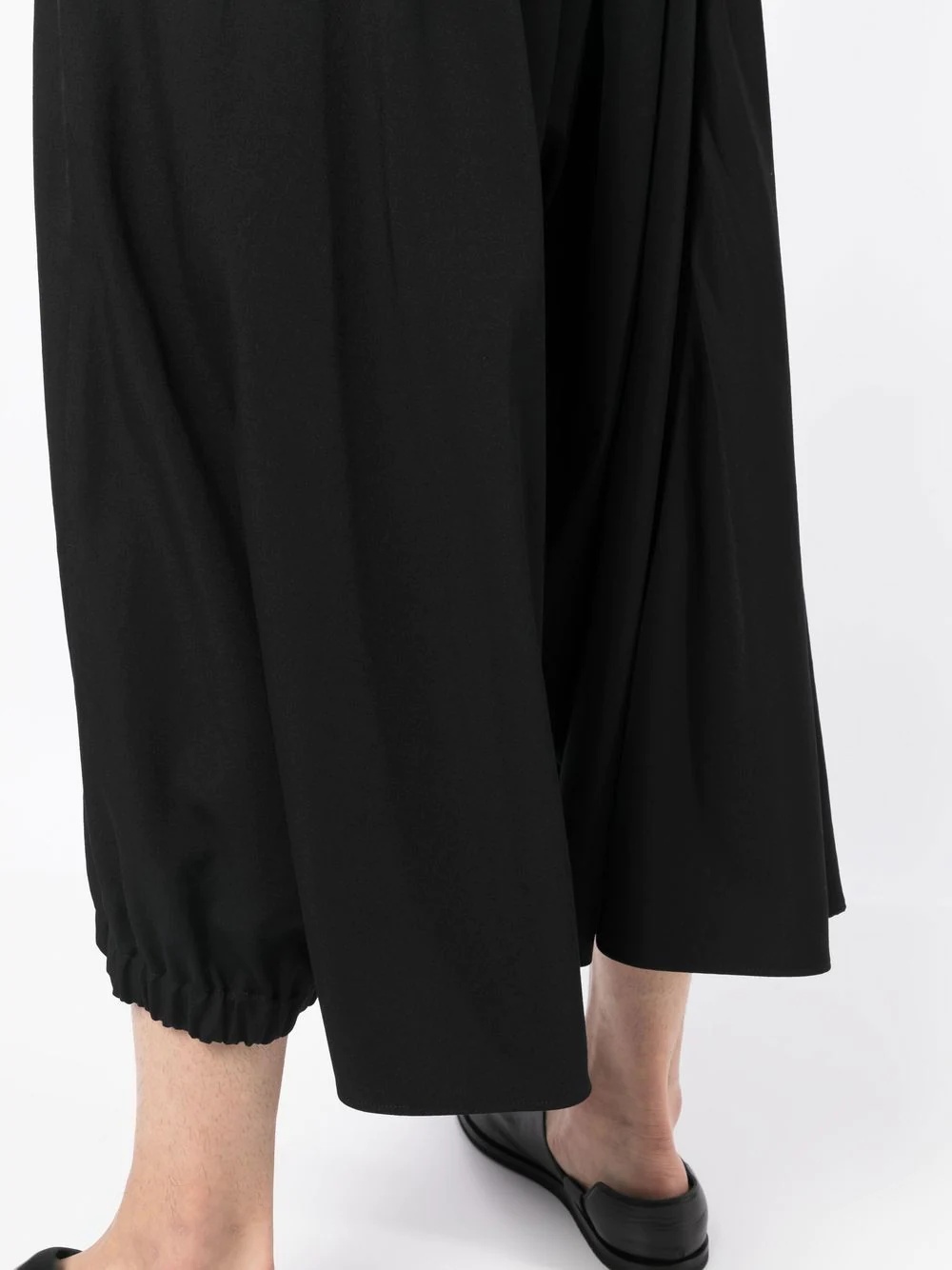 cropped-leg sarrouel trousers - 5