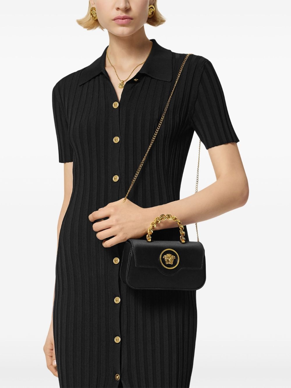 La Medusa satin mini bag - 2