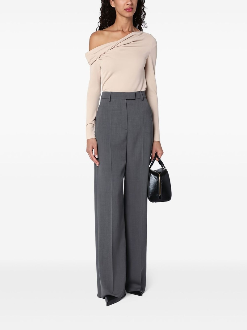 Givenchy asymmetric draped top outlook