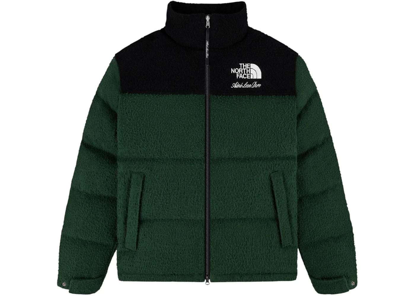 Aime Leon Dore x The North Face Casentino Nuptse Jacket Kombu Green - 1