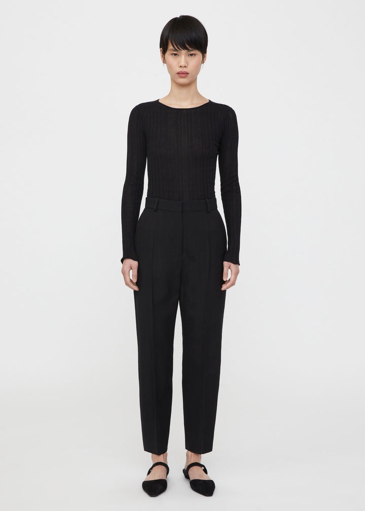 Tapered suit trousers black - 2