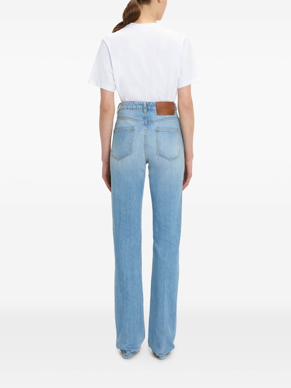 Julia high-rise straight leg jeans - 3