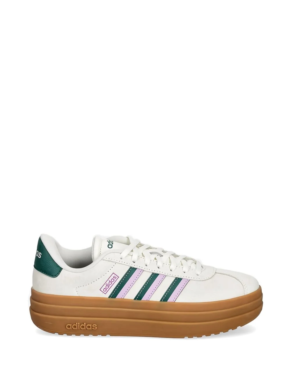stripes platform sneakers - 1