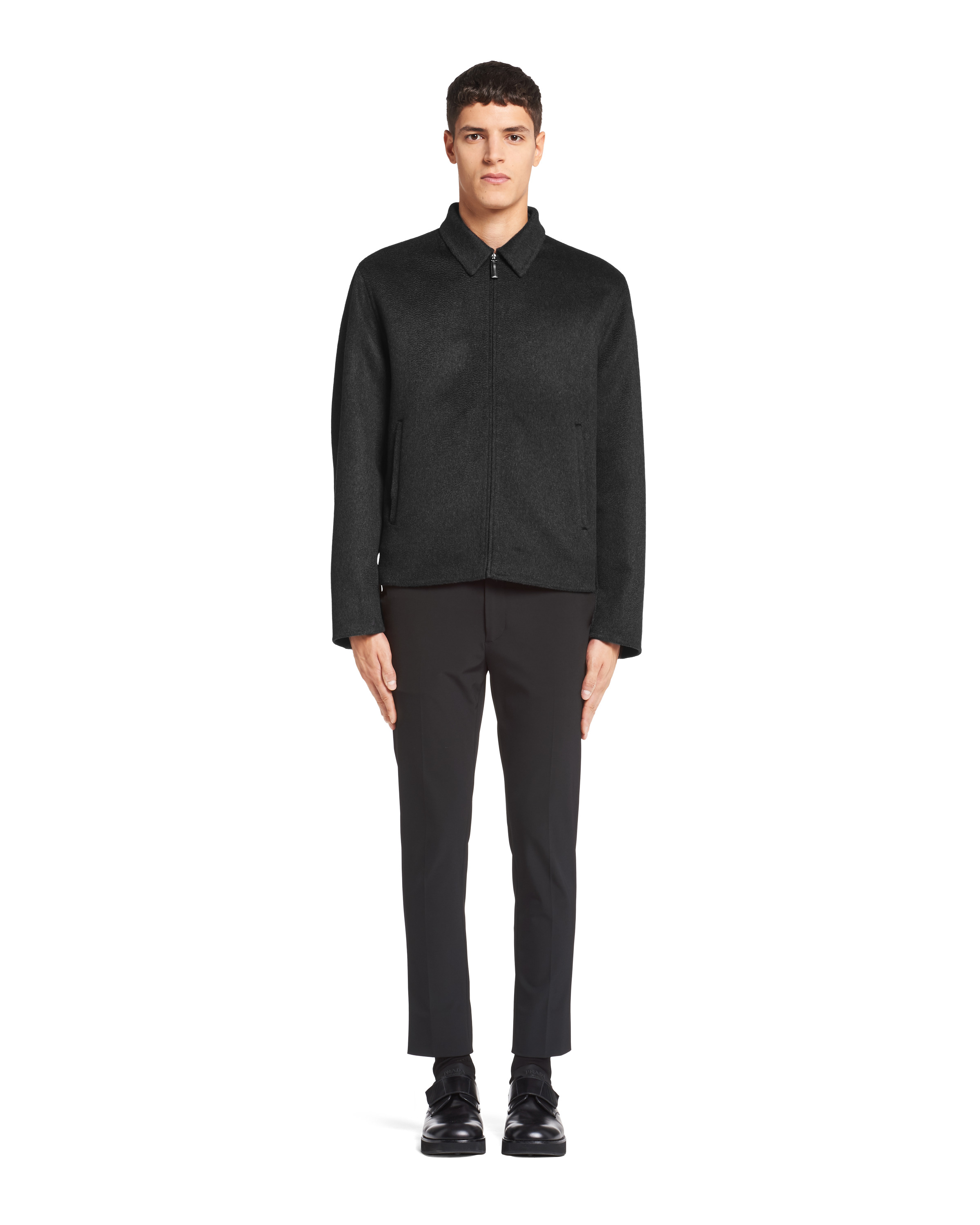Cashmere blouson jacket - 2