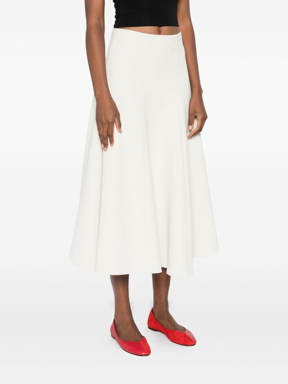 Flared maxi skirt. - 2