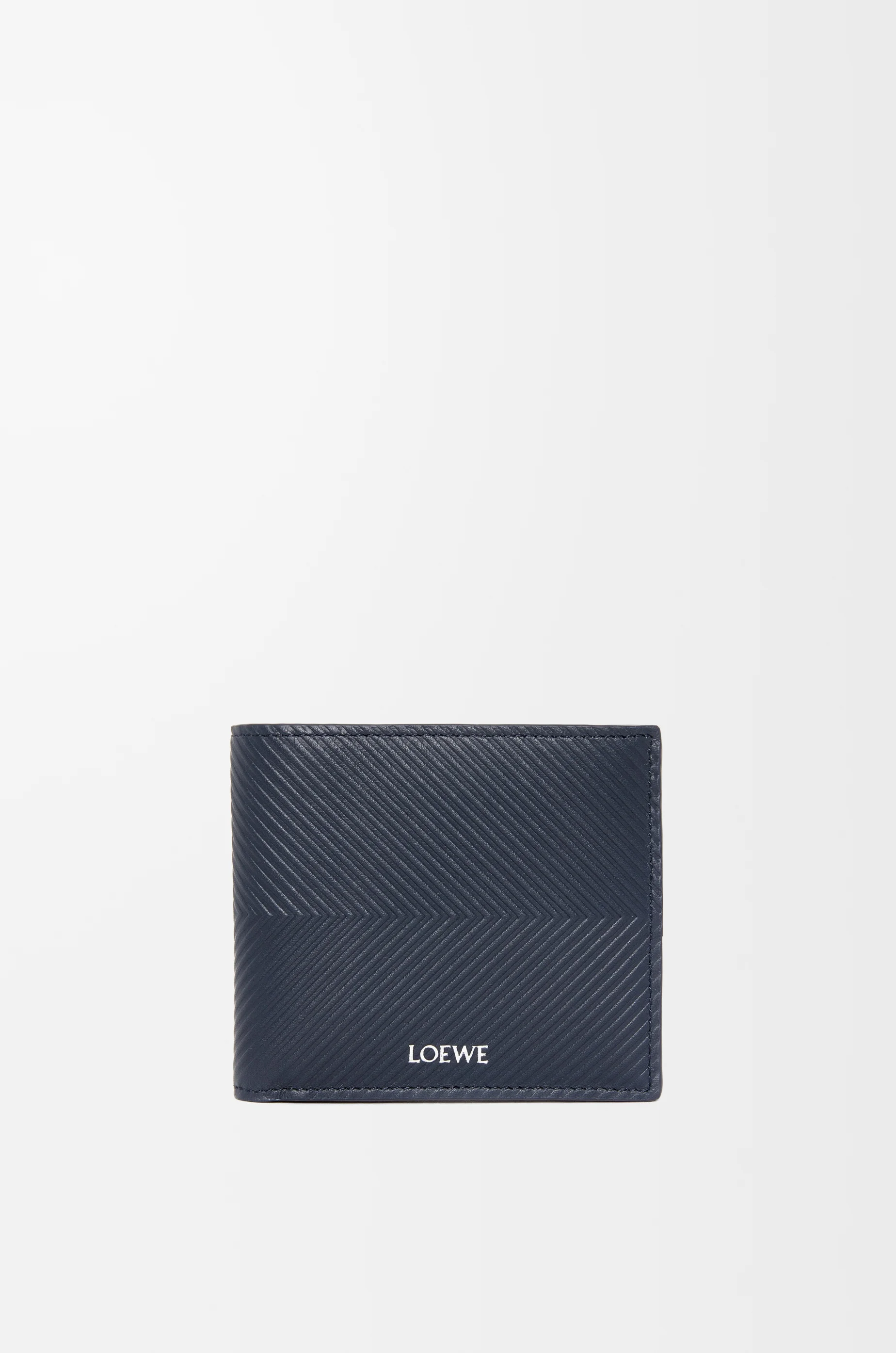 Bifold wallet in textured classic calfskin - 1