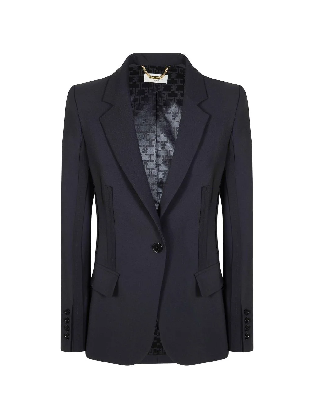 button single-breasted blazer - 1