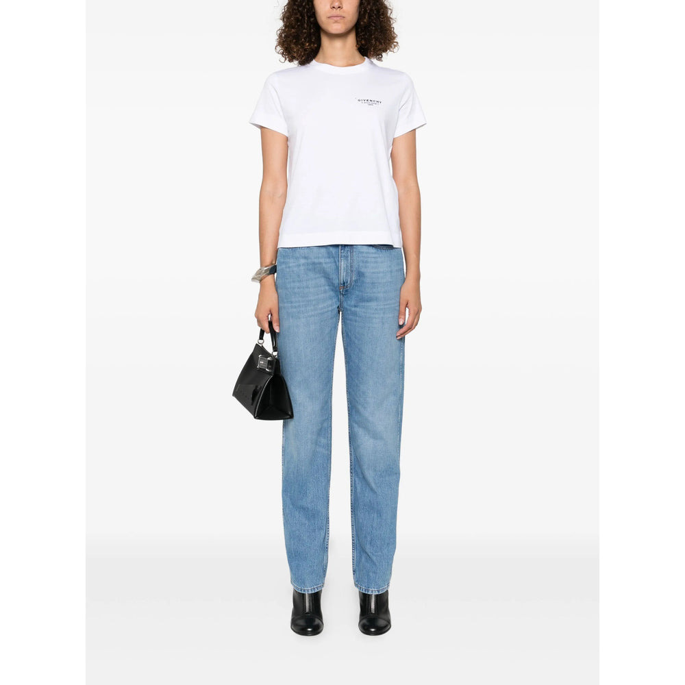 Givenchy Blue Denim - Straight-Leg Jeans Women - 5