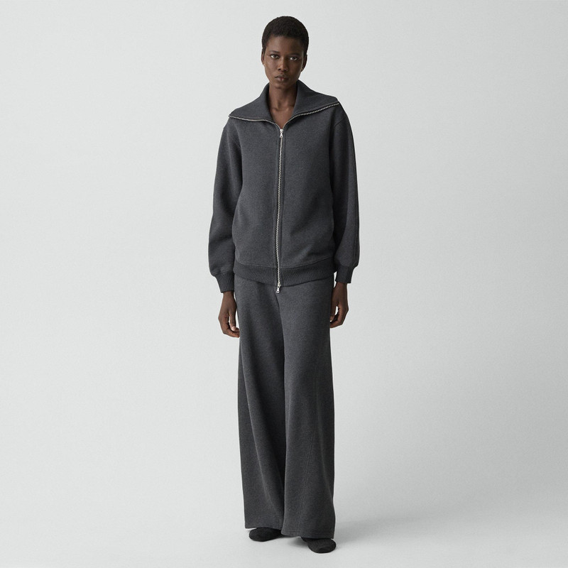 Theory Zip Jacket in Lounge Terry outlook