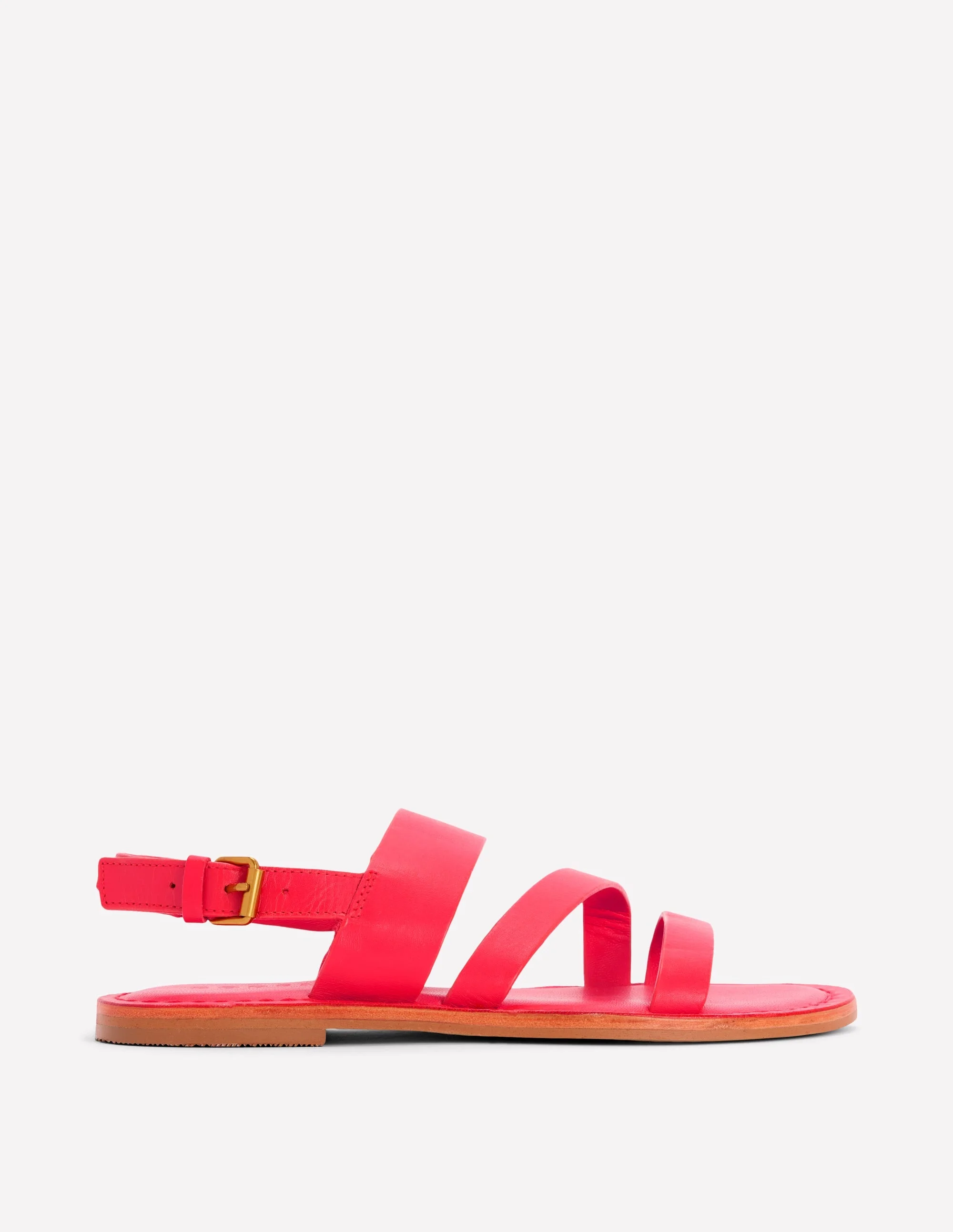 Asymmetric Sandal-Red - 1