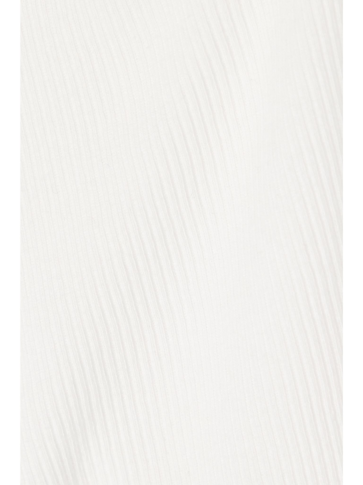 Ribbed cotton-jersey tank White - 5