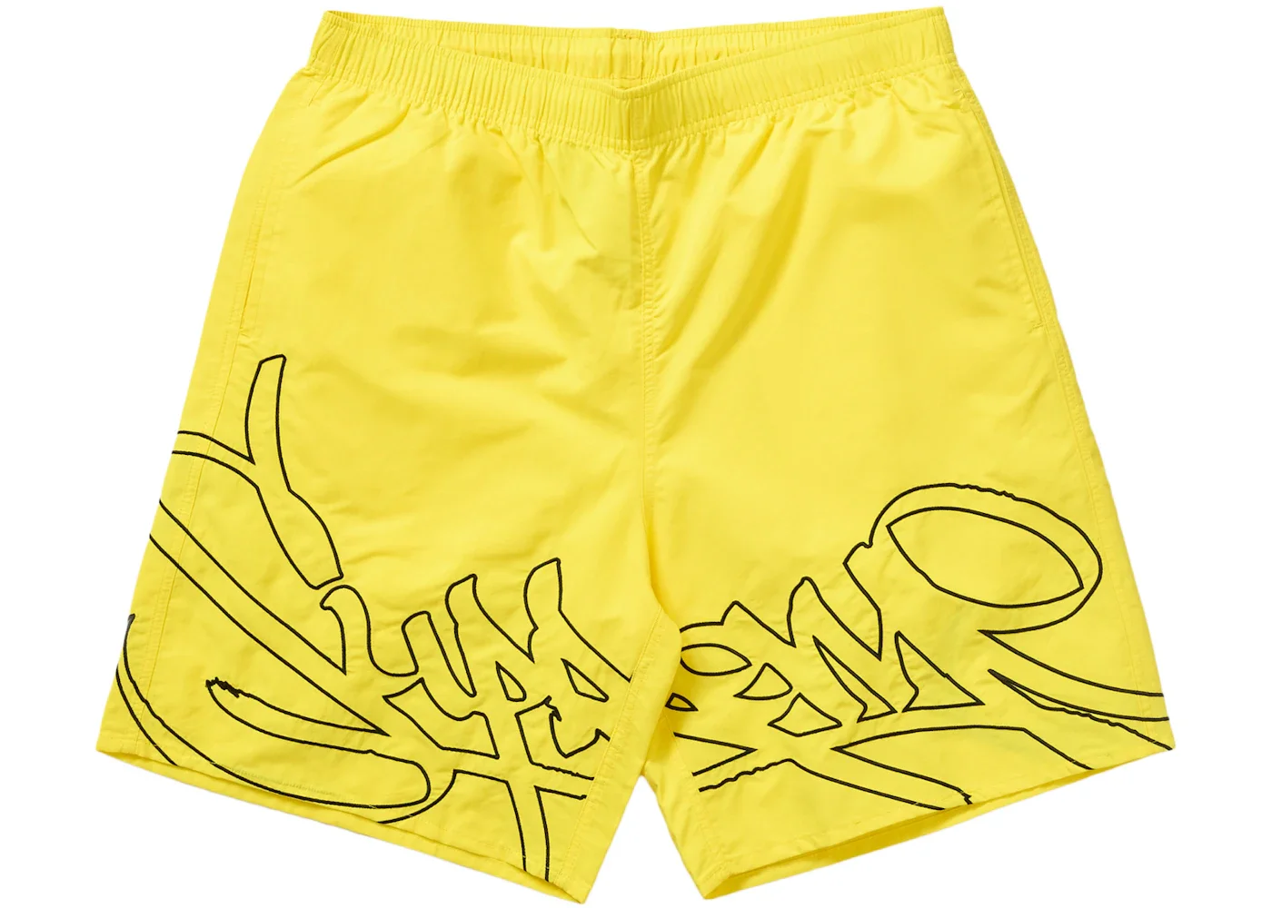 Supreme Tag Water Short Yellow - 1