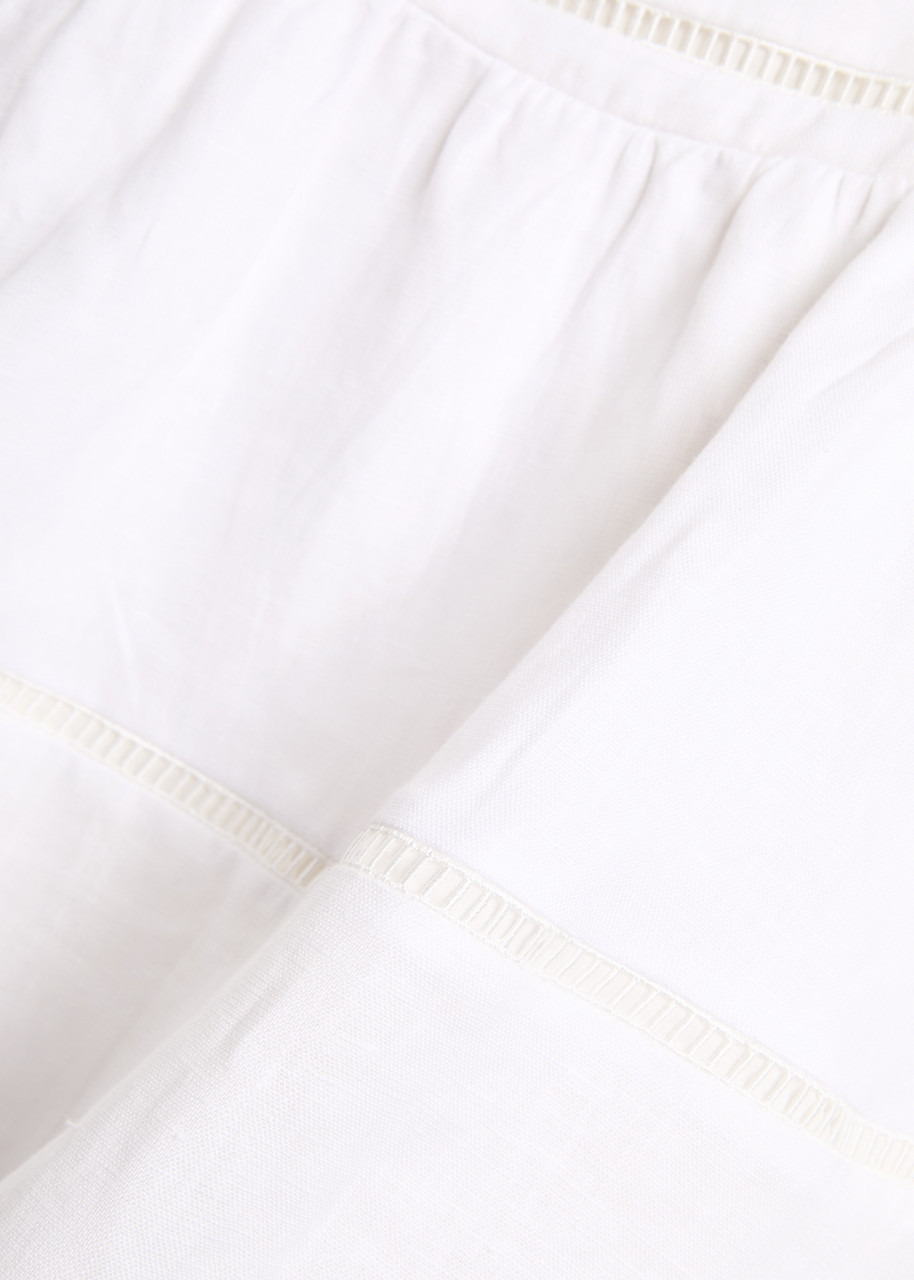 Reformation Everett Linen Mini Dress - 5