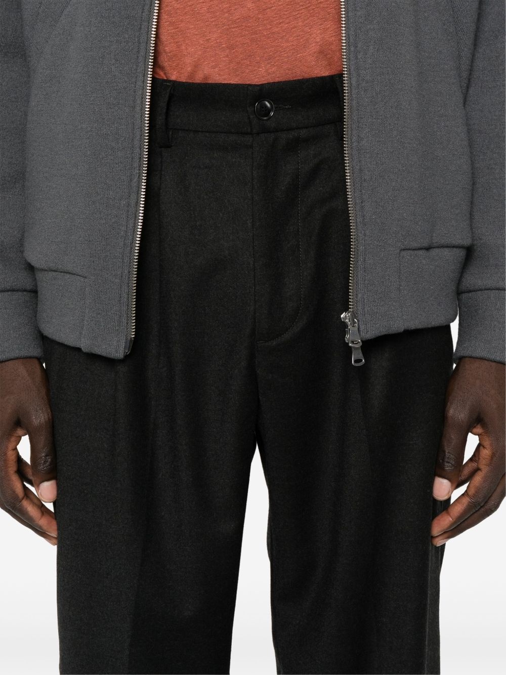Nerio mid-waist straight-leg trousers - 5