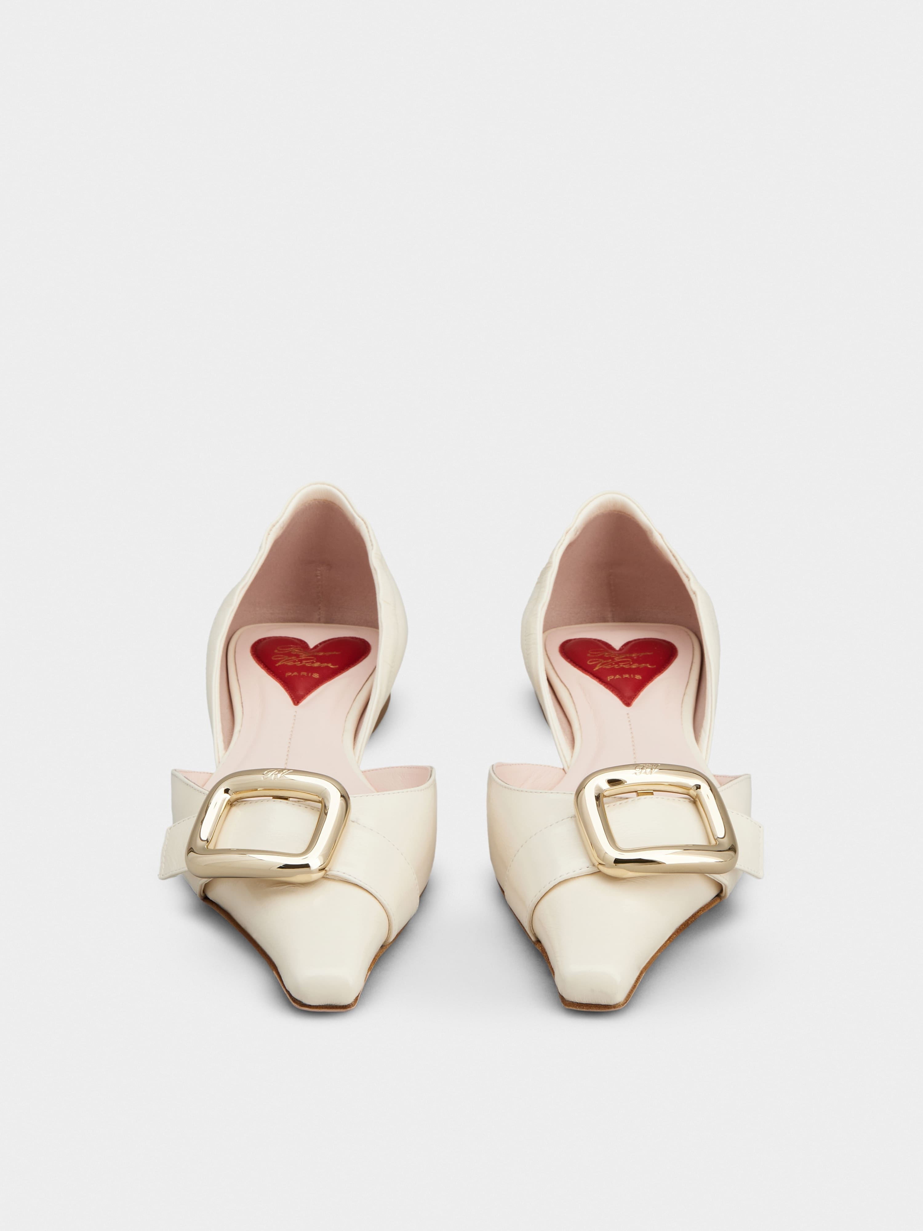 Viv' Canard D'Orsay Ballerinas in leather - 7