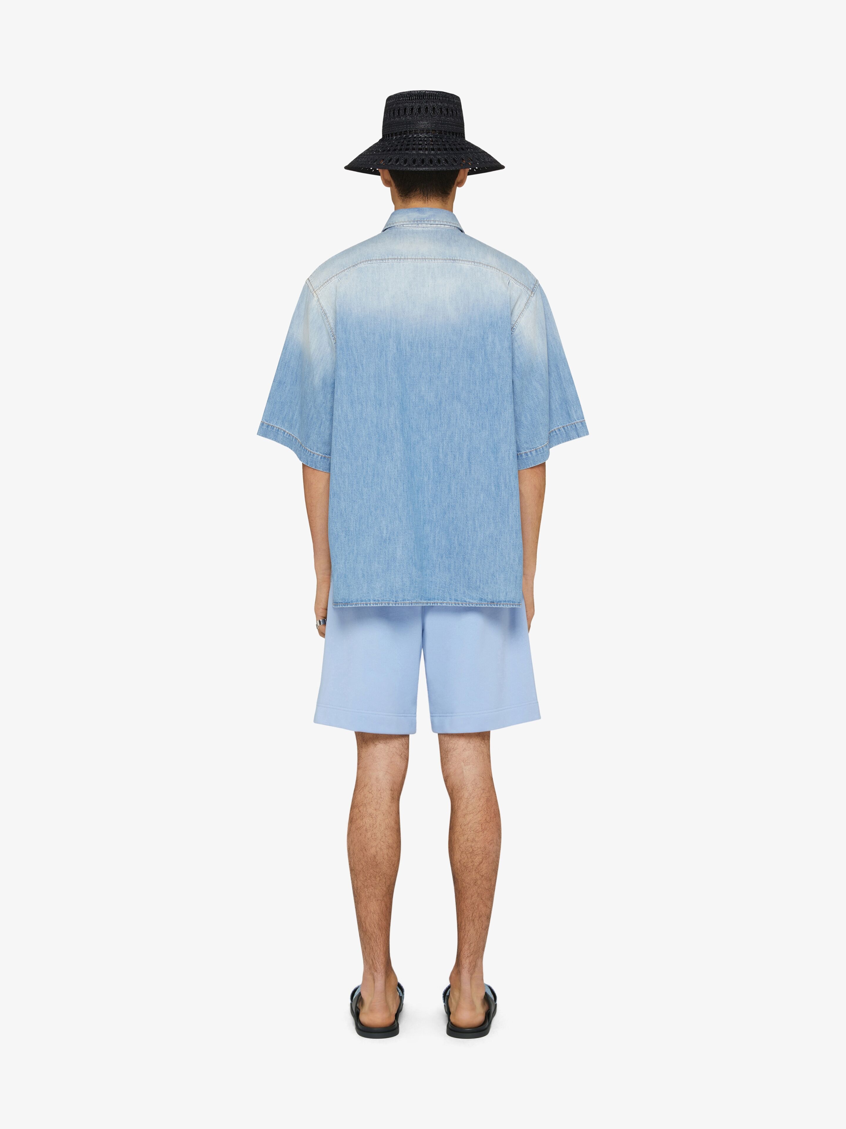 SHIRT IN DENIM - 4