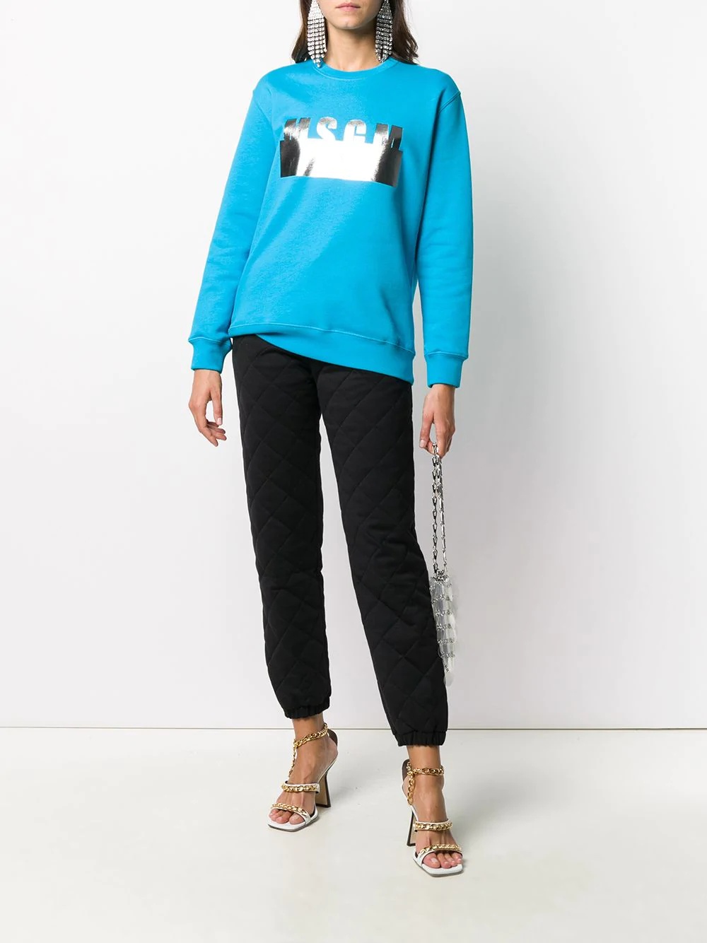 logo-print sweatshirt - 2