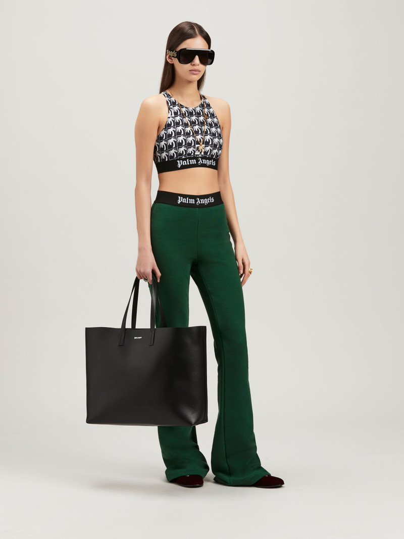 Palm Angels Logo Tape Flare Sweatpants outlook