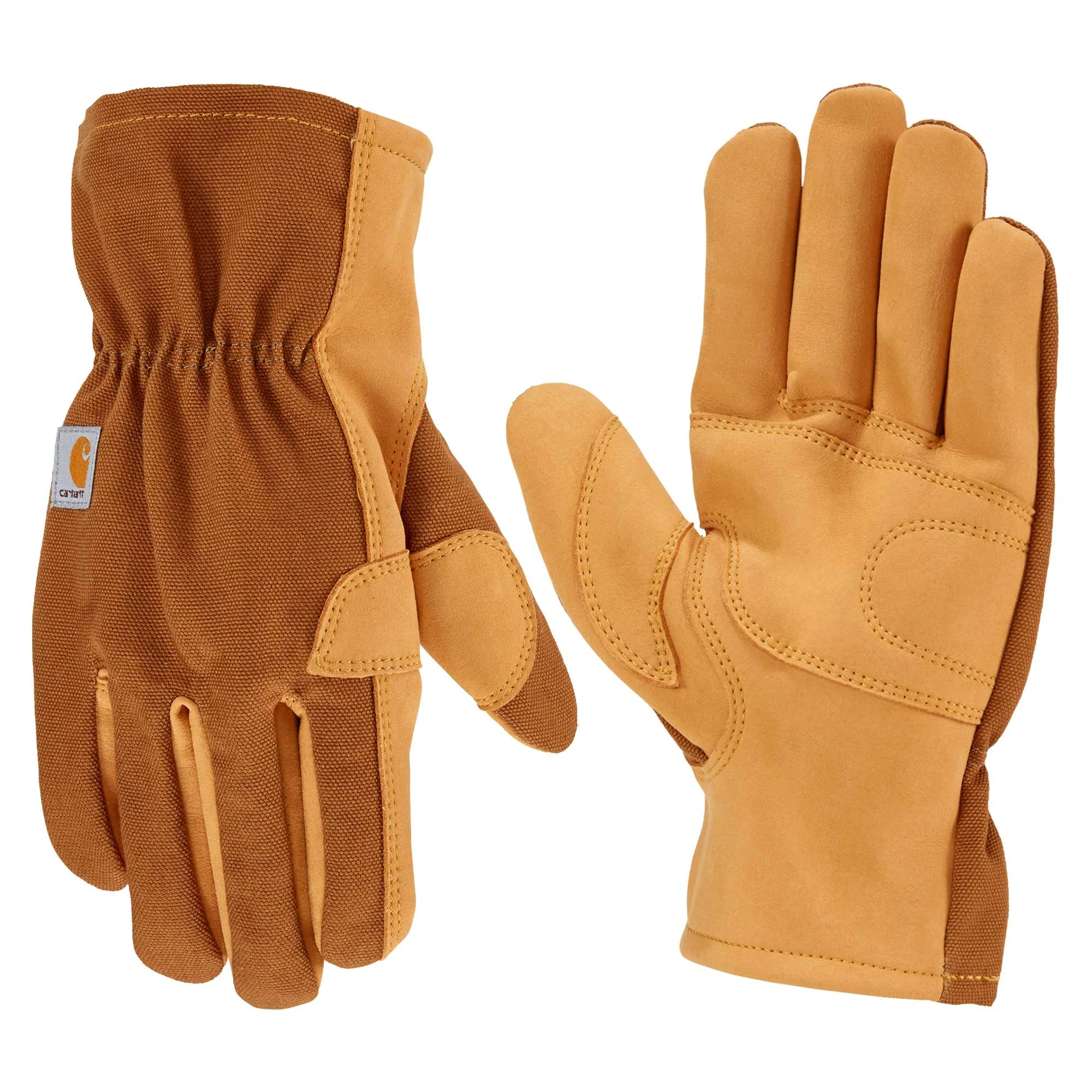 Duck/Synthetic Leather Open Cuff Glove - 1
