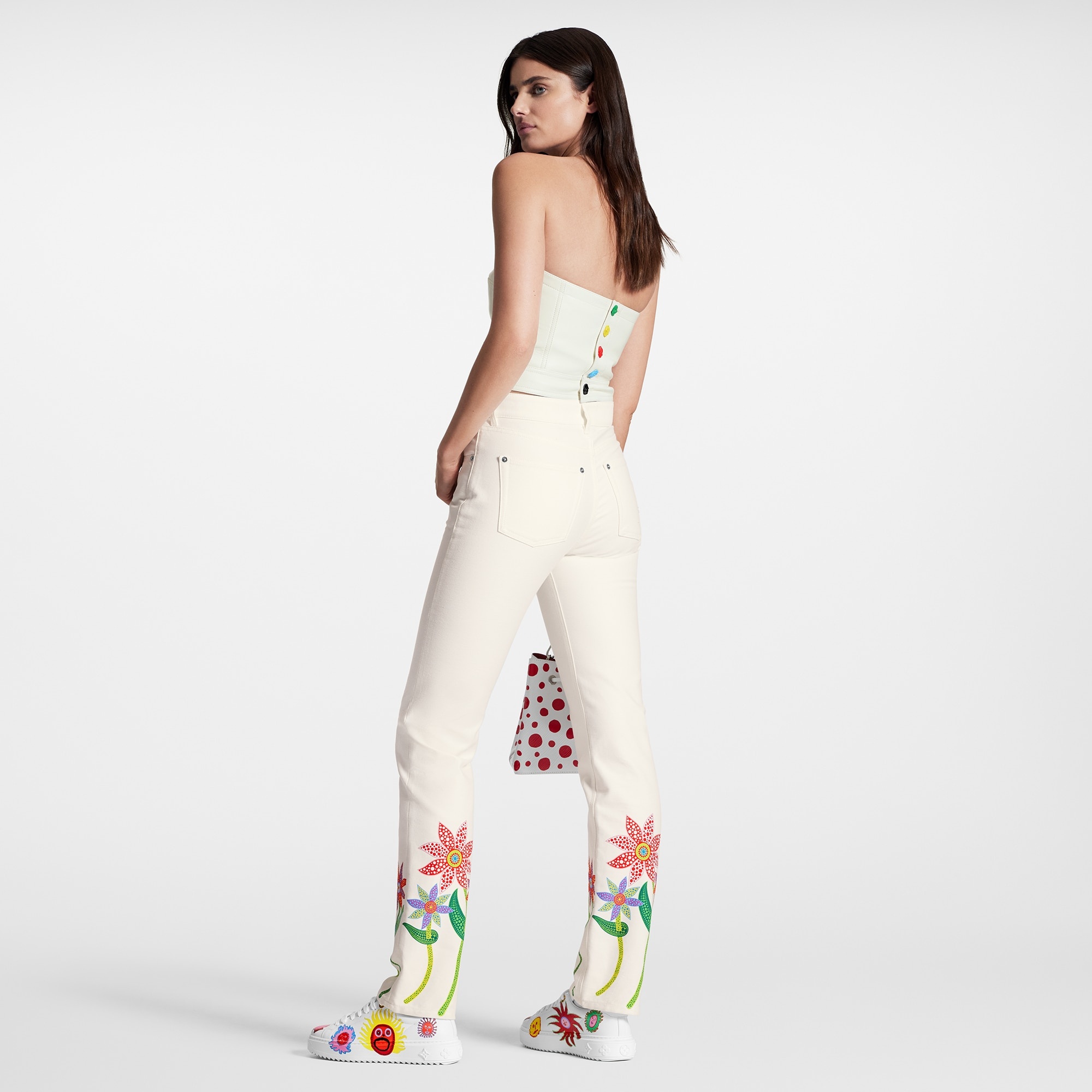 LV x YK Flowers Carrot Pants - 3