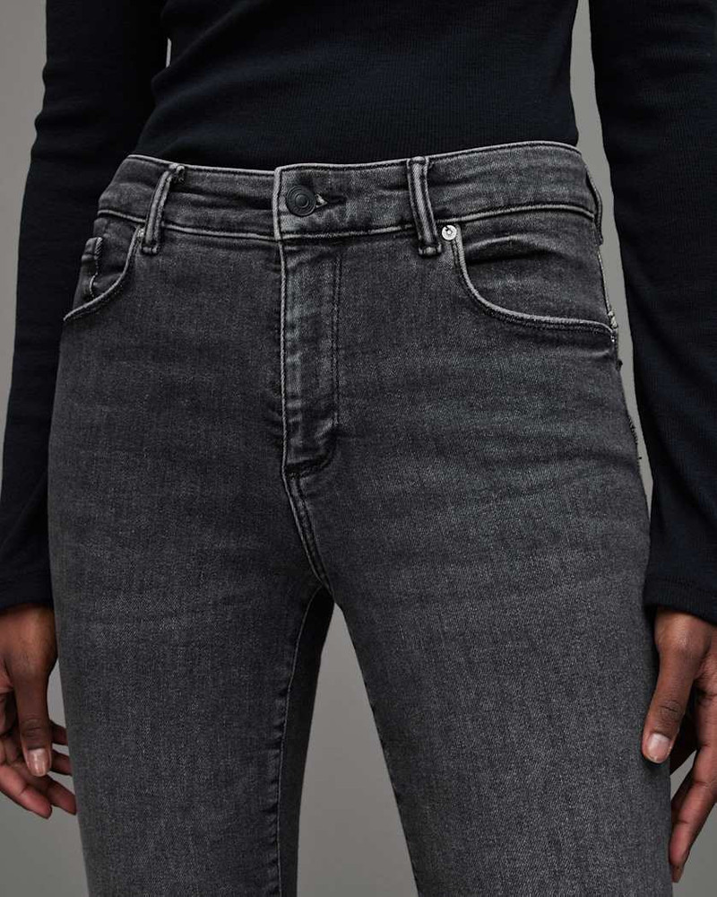 MILLER MID-RISE STRETCH PUSH UP SKINNY JEANS 4