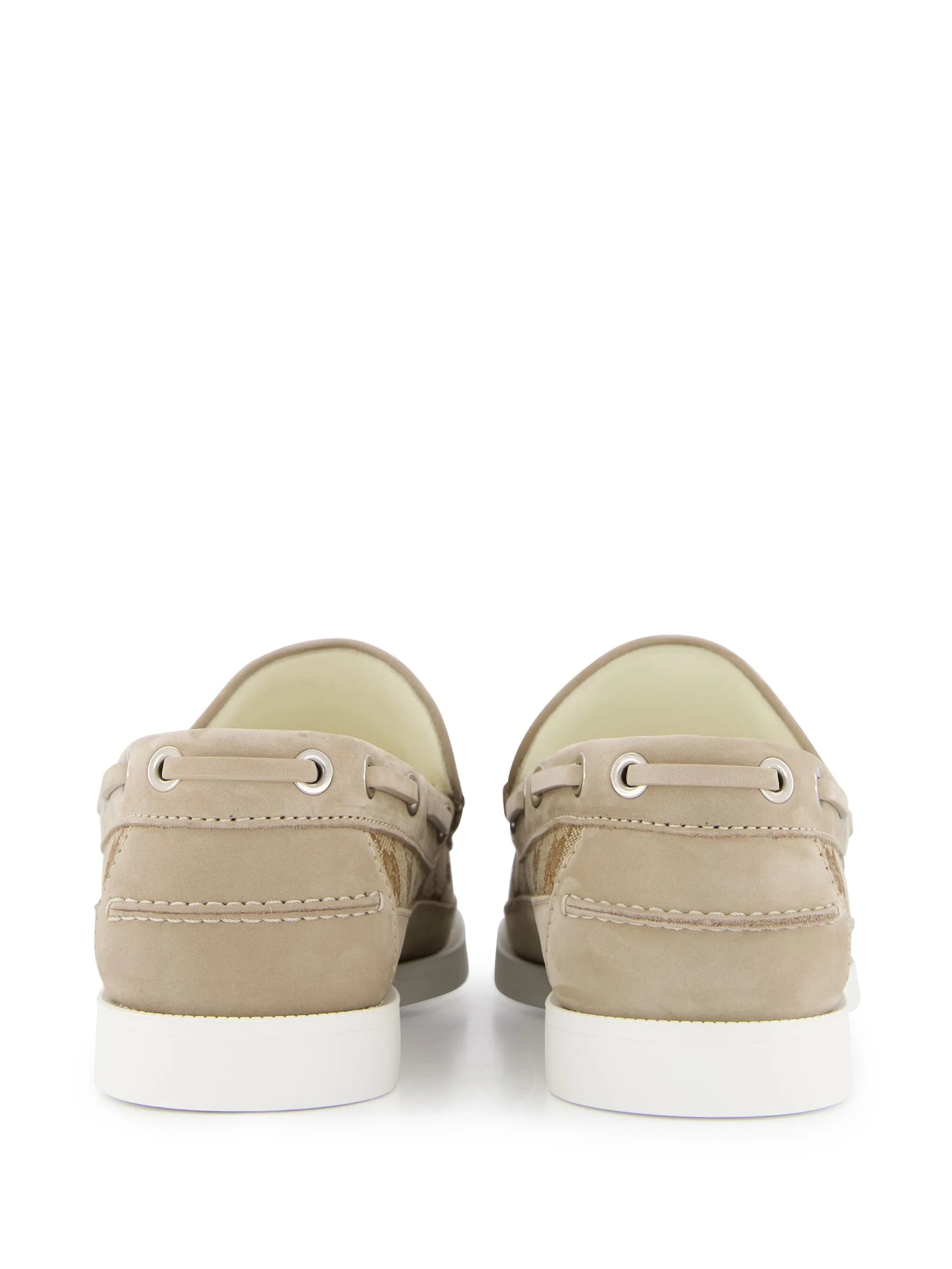 GG Canvas Leather Loafers - 2