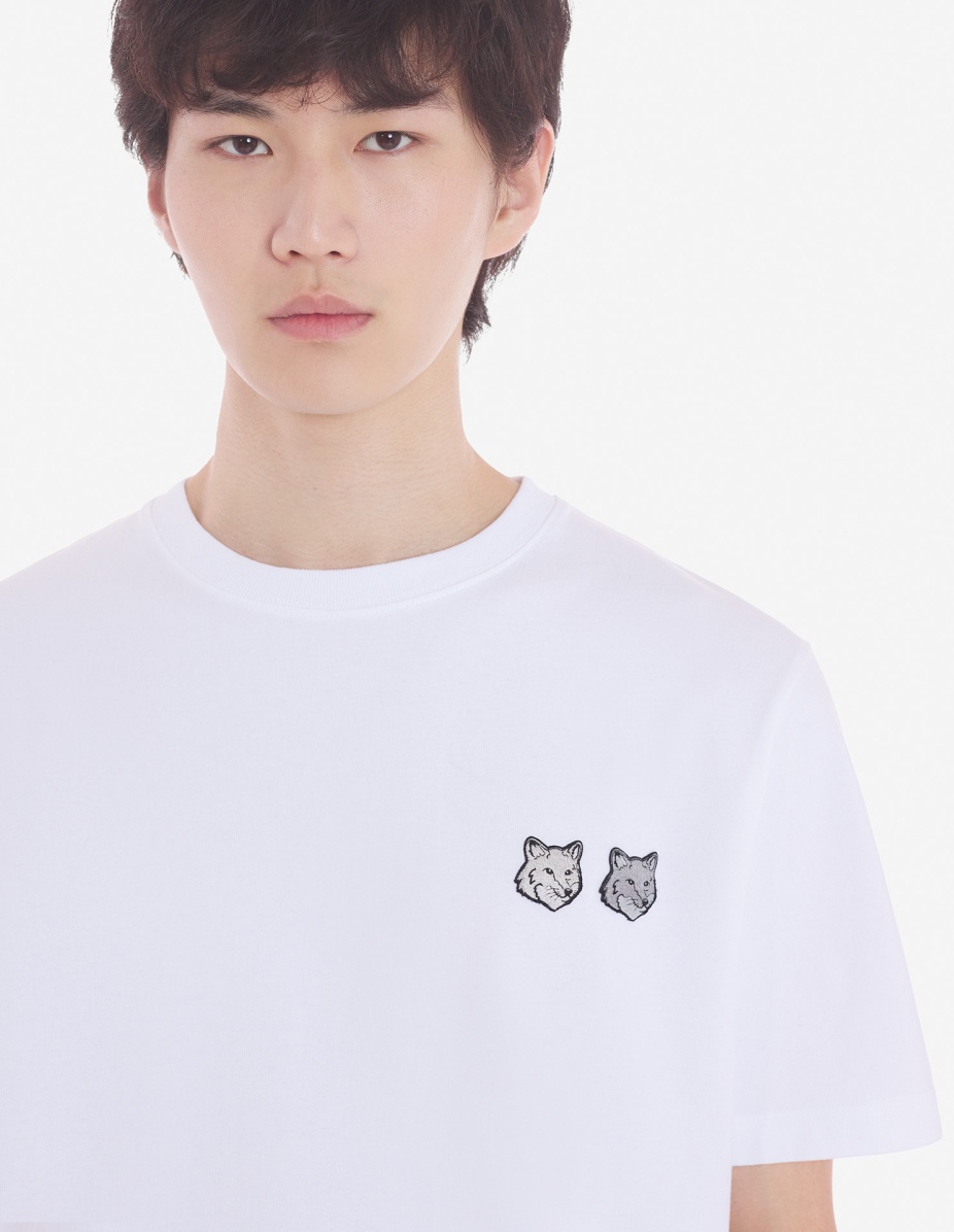 DOUBLE BOLD FOX HEAD PATCH COMFORT TEE SHIRT - 4