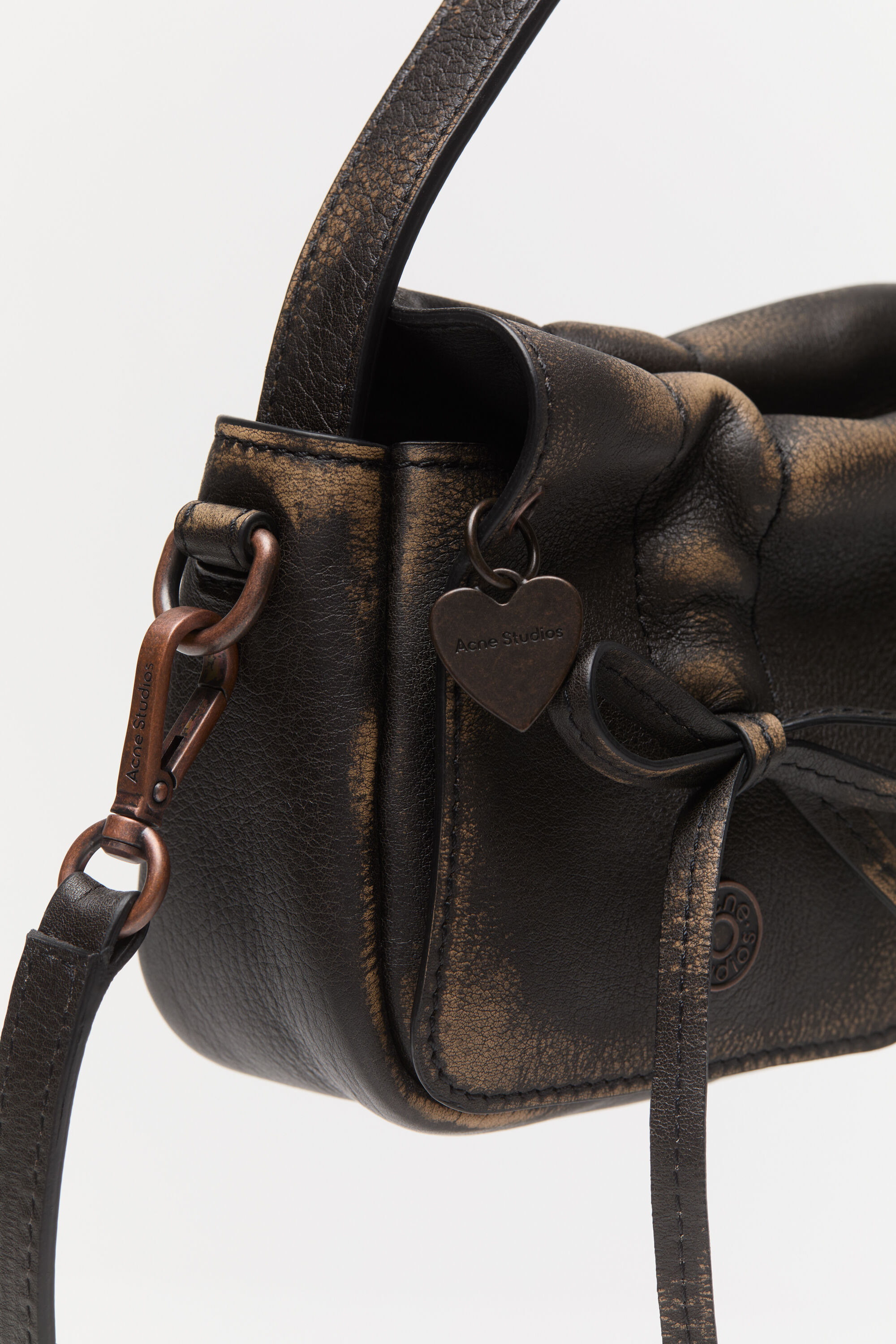 Multipocket micro bag - Dark brown/beige - 7