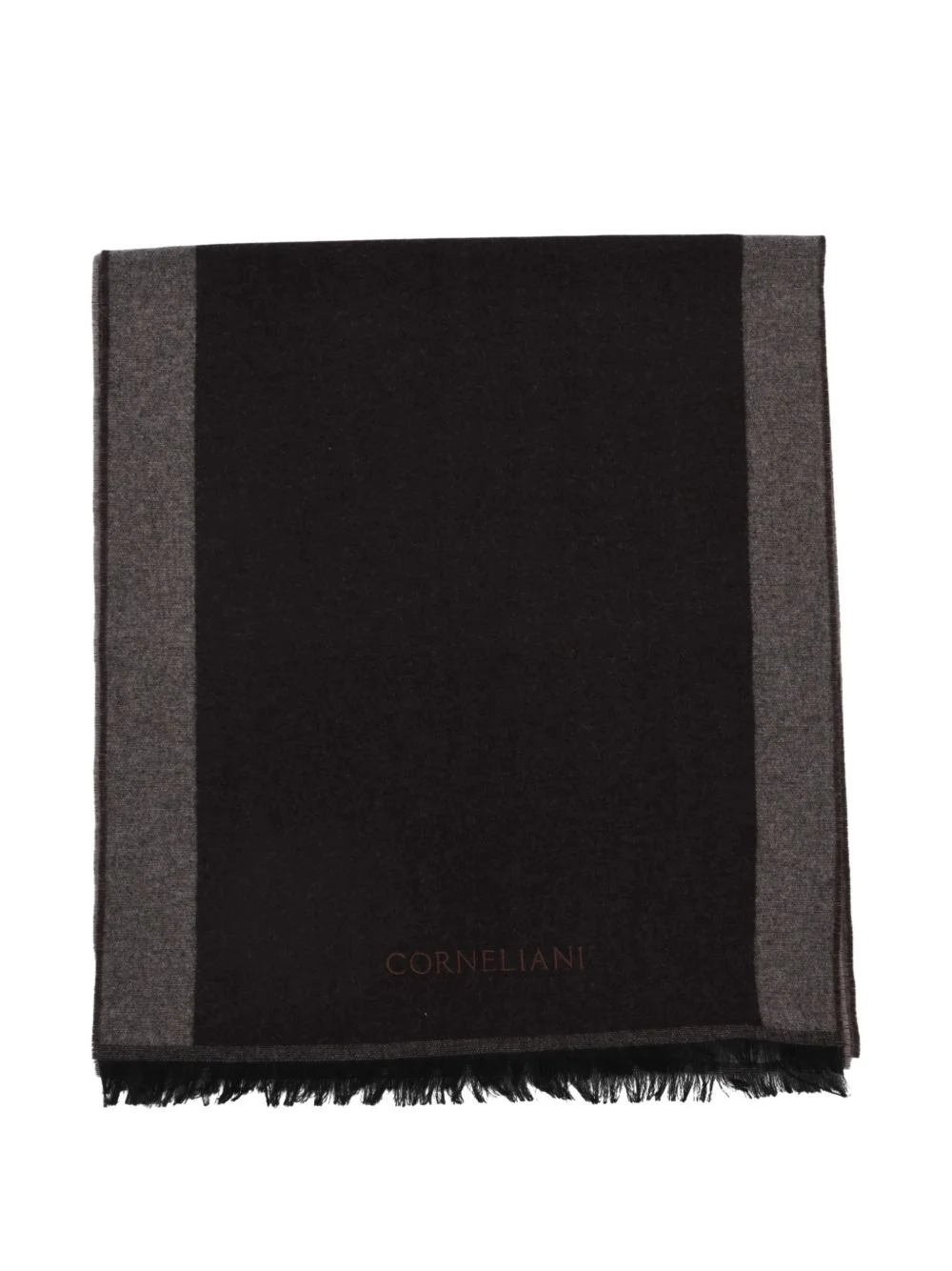 striped cashmere scarf - 1