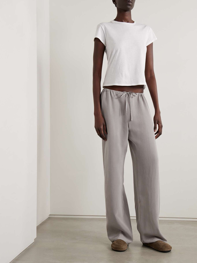 The Row Jugi silk wide-leg pants outlook