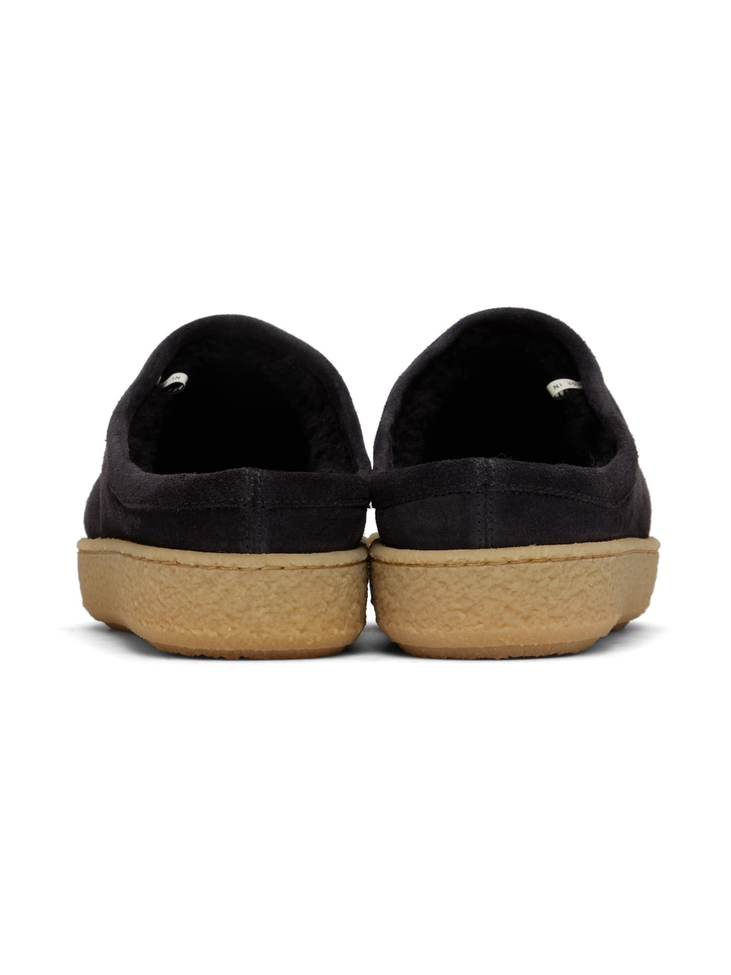 Black Fozee Slippers - 2