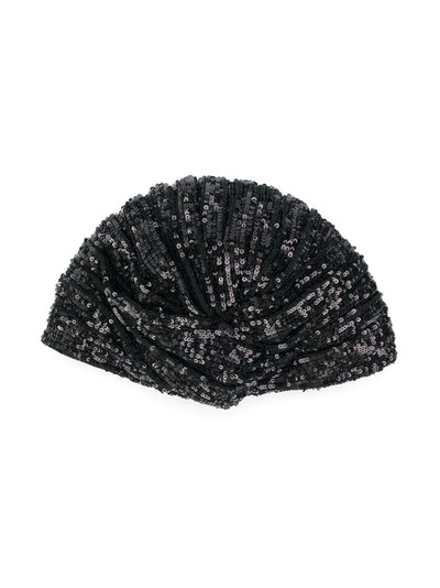 SAINT LAURENT sequin turban outlook