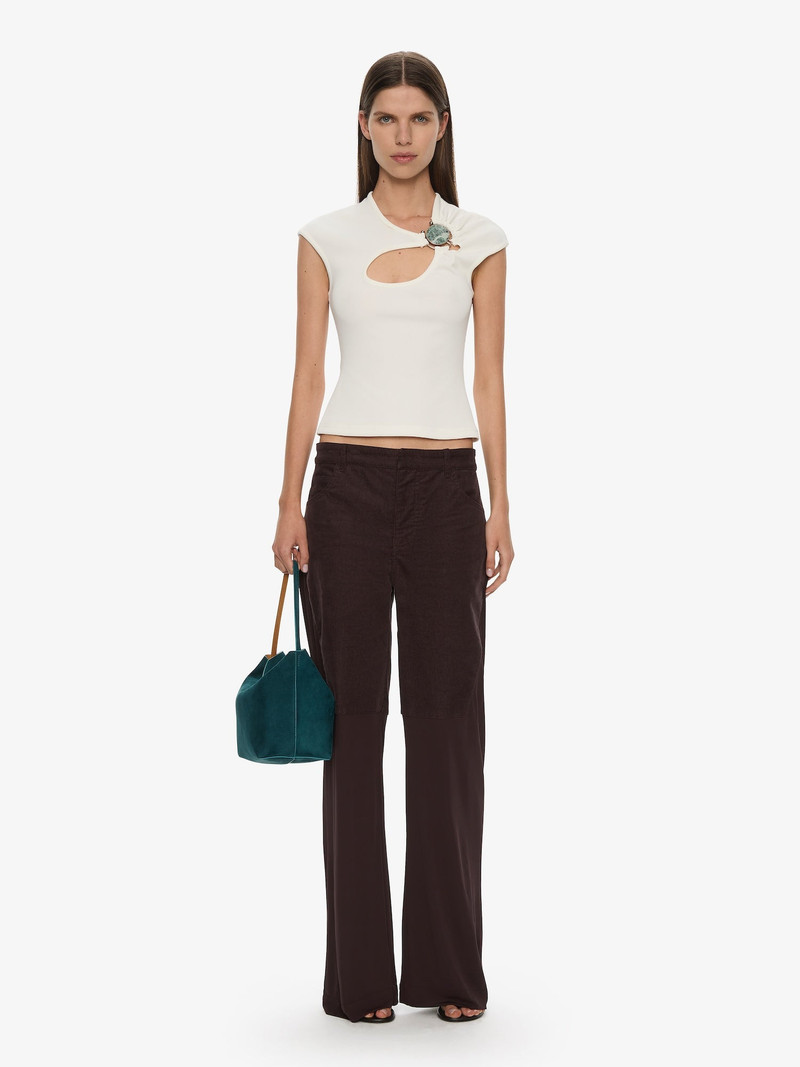 CHRISTOPHER ESBER Mineral Stone Hollow Tee outlook