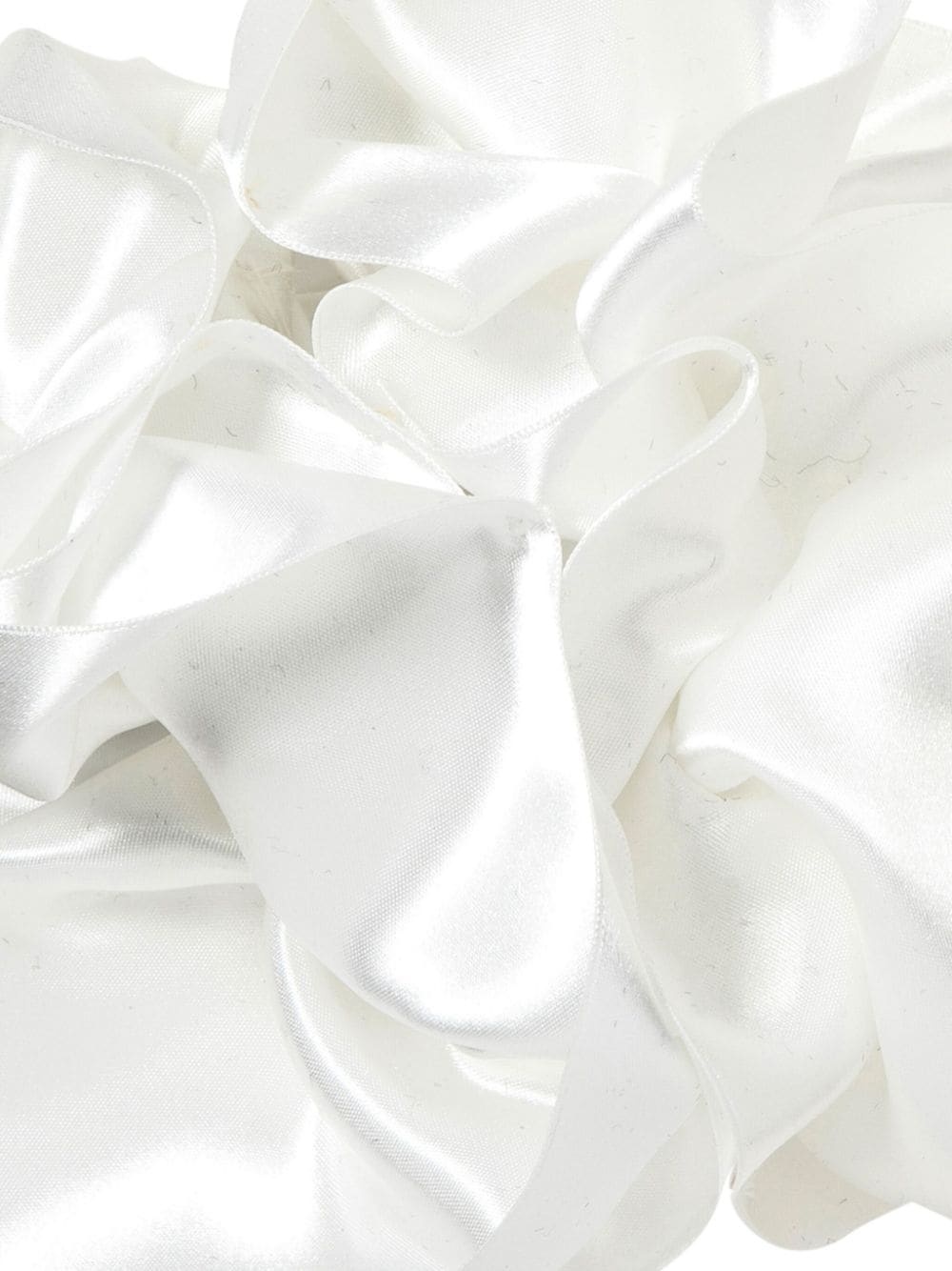 ruffled silk-satin claw clip - 2