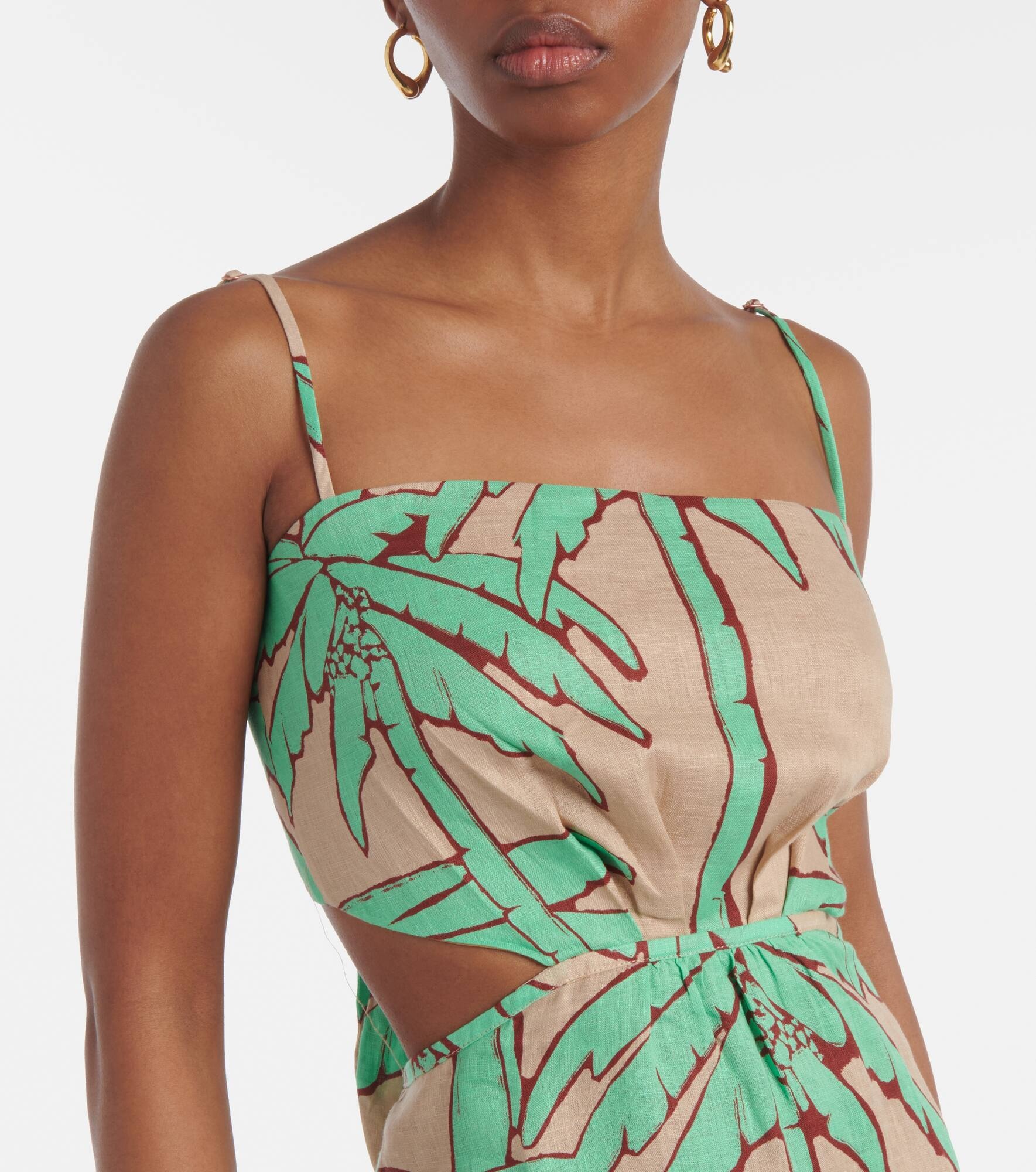 Beach Harmony linen maxi dress - 4