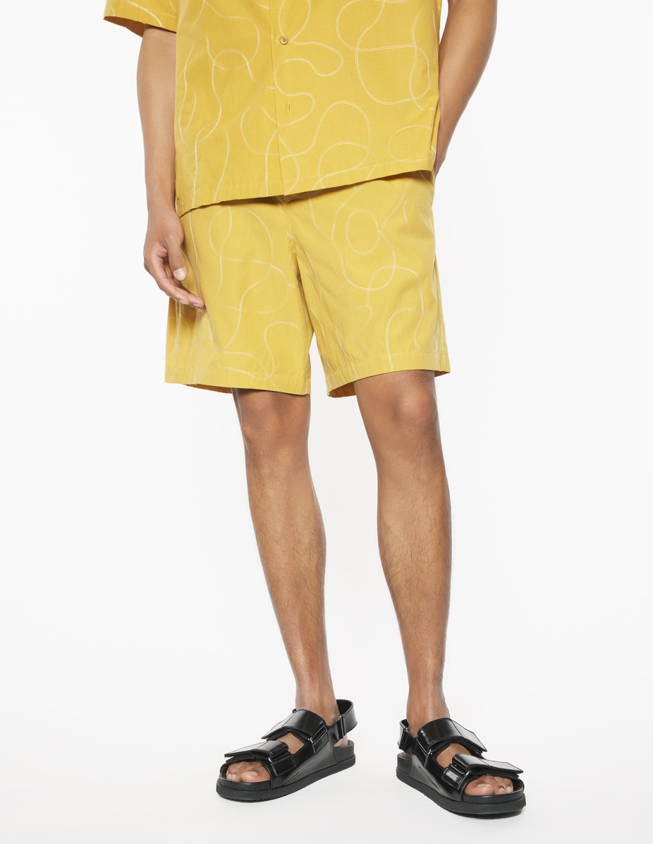 DESA DESIGN EMBROIDERED CASUAL BOARD SHORTS - 3