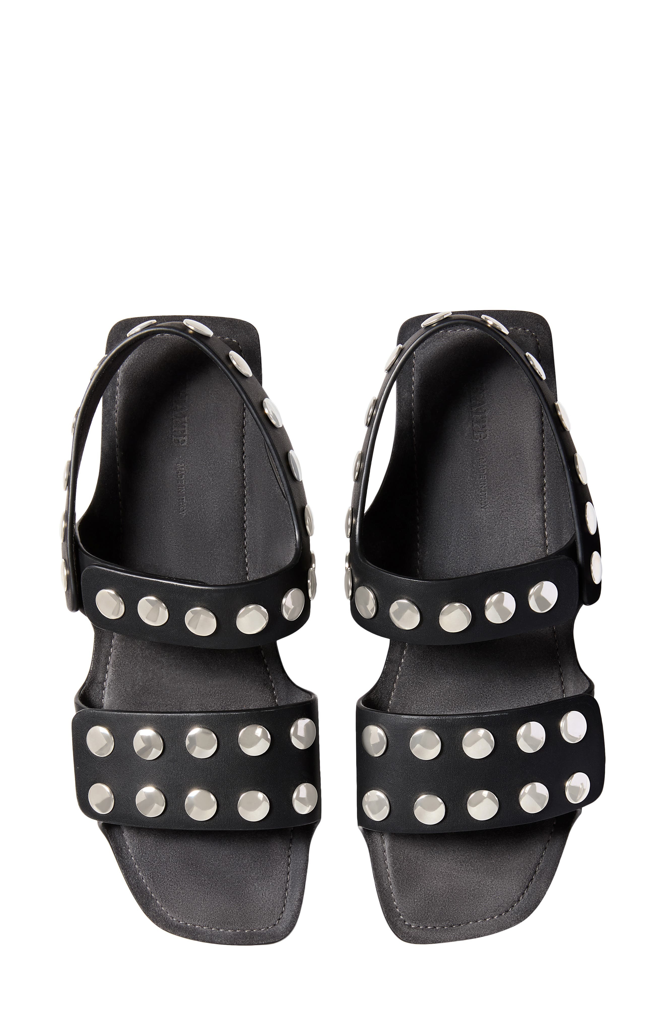 Khaite Boden Studded Slingback Sandal in Black at Nordstrom - 4