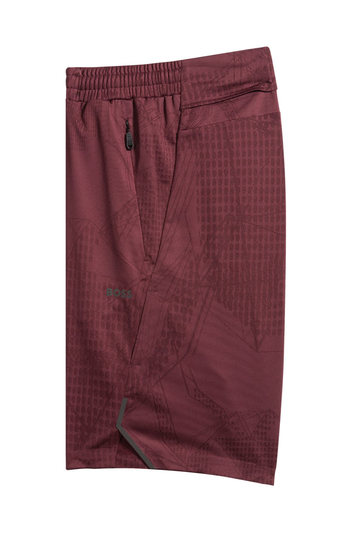 ACTIVE PATTERNED SHORTS IN FOUR-WAY STRETCH FABRIC - 6