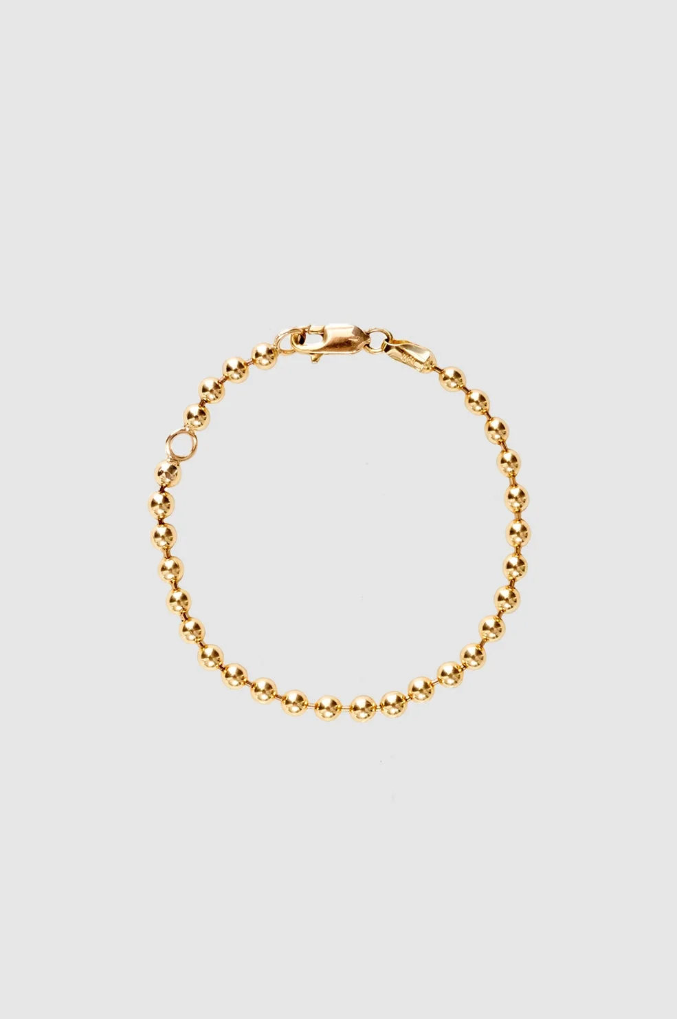 Beaded Bracelet - 14k Gold - 1