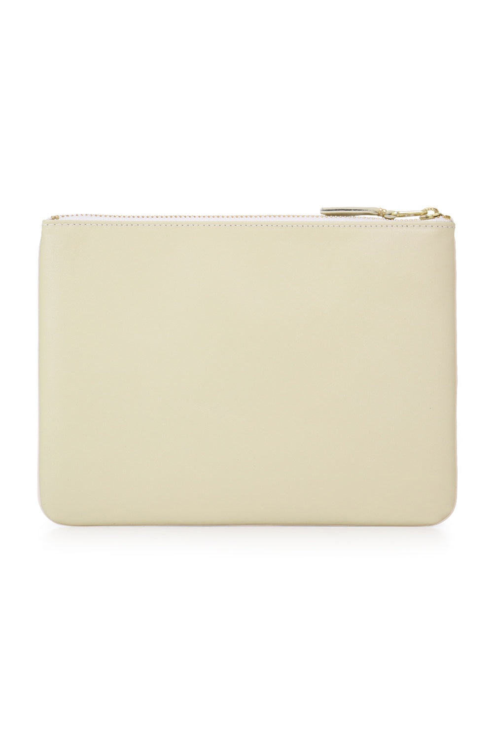 CLASSIC LEATHER POUCH  | OFF WHITE - 2