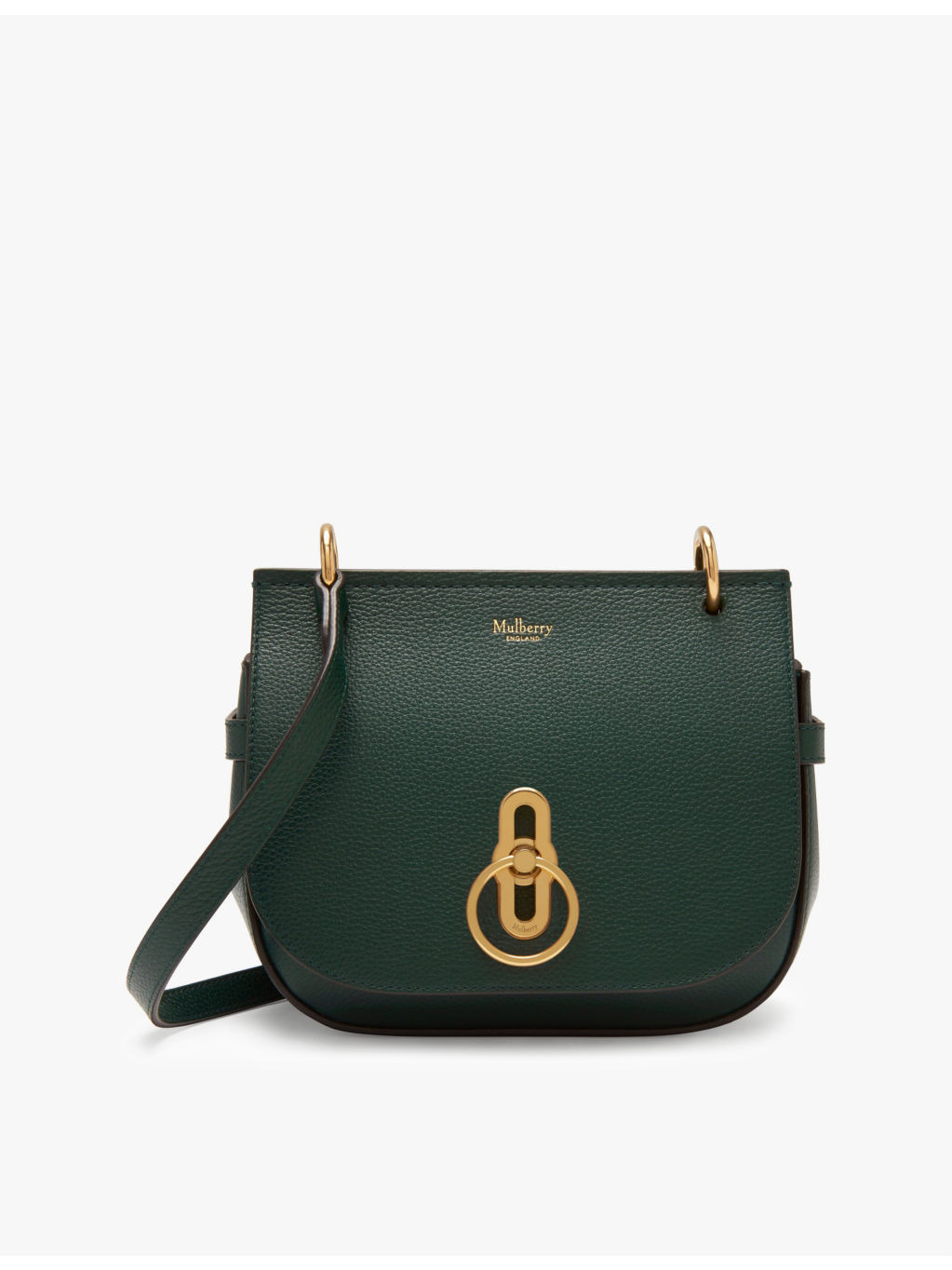 Amberley small grained-leather satchel bag - 1