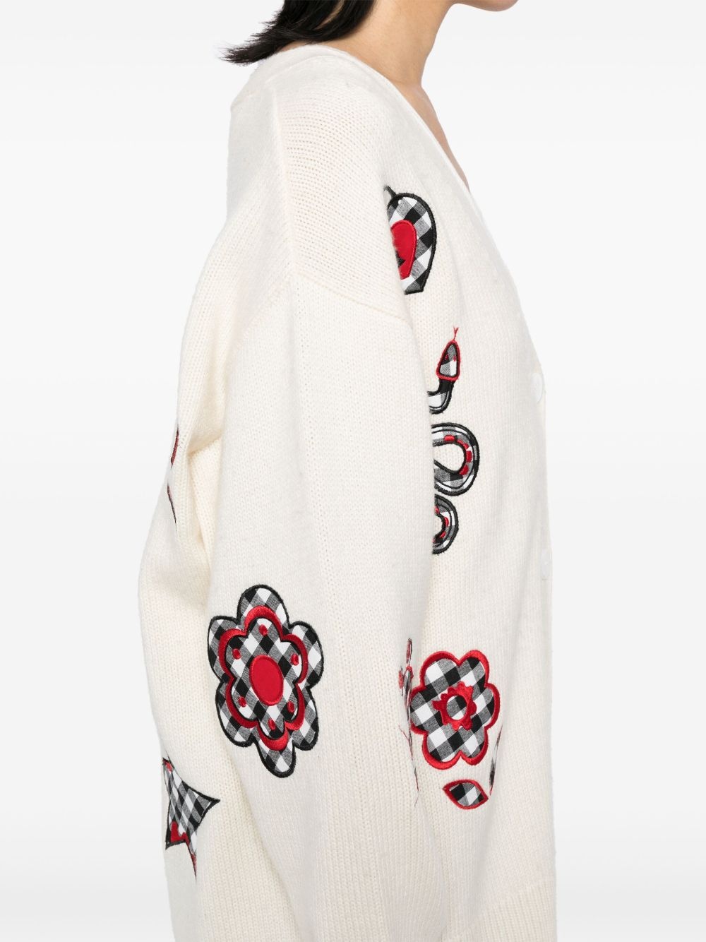 playful patchwork cardigan - 5